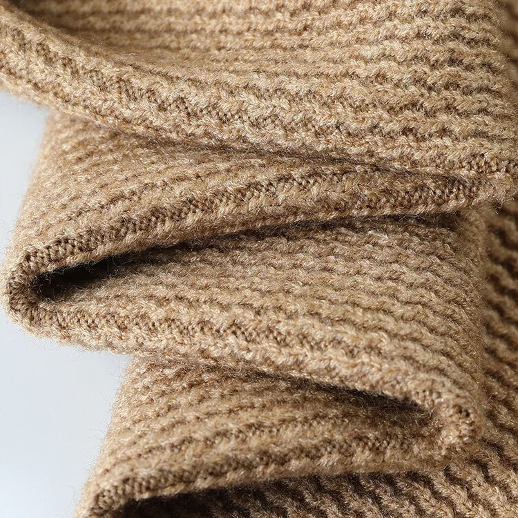 Regent Wool™ Men's Cashmere-Blend Polo Knit