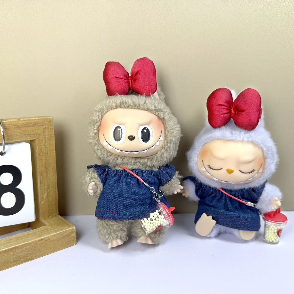 Labubu™ Macaron Plush Doll Outfit Set