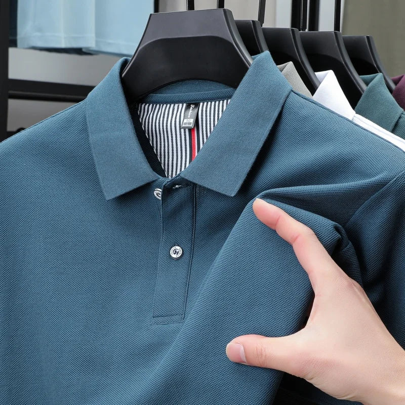Colonial Classic™ 100% Cotton Striped Polo Shirt