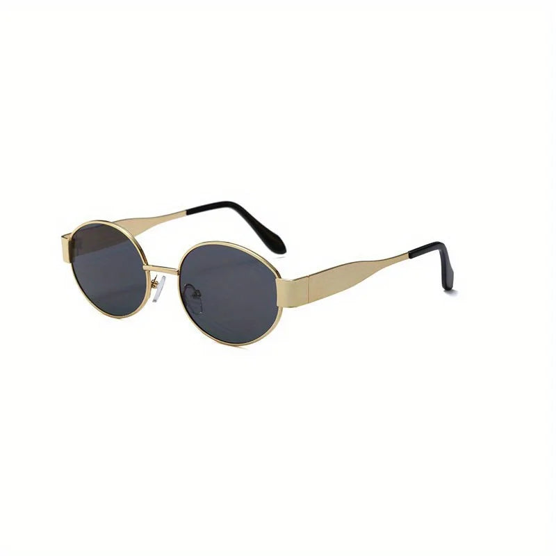 MetroVibe™ Classic Oval Metal Sunglasses