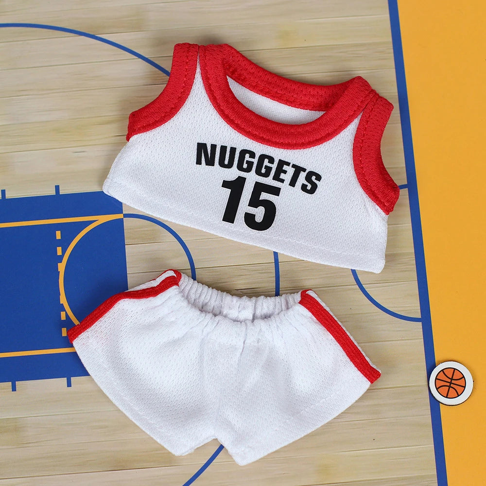 Labubu™ Mini 17cm Basketball Idol Outfit – Doll Clothes & Accessories