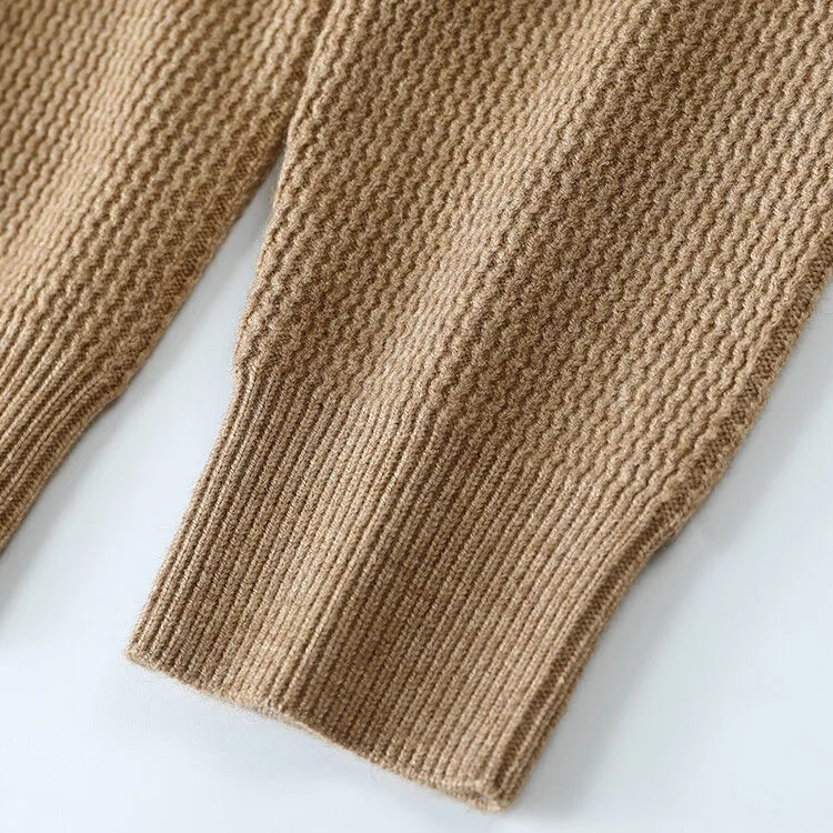 Regent Wool™ Men's Cashmere-Blend Polo Knit