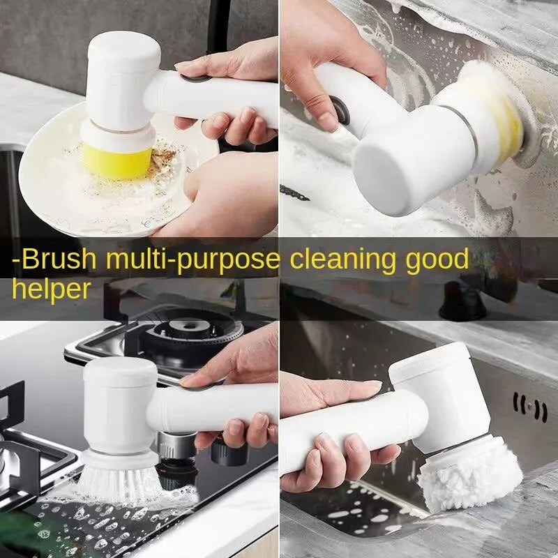 Electric Cleaning Brush – Wireless Power Scrubber