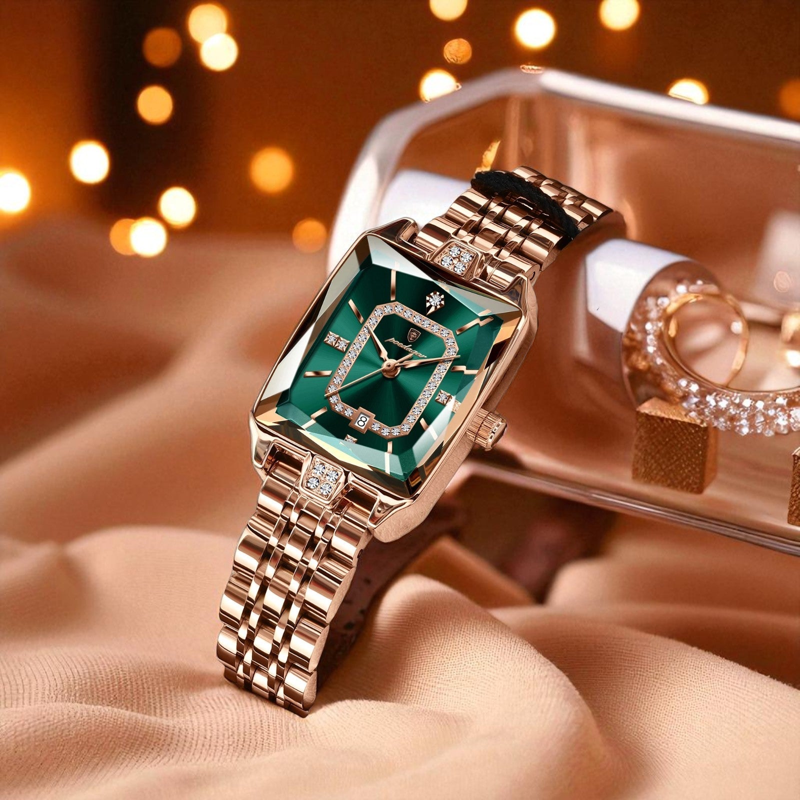 POEDAGAR Calendar Women's Quartz Watch