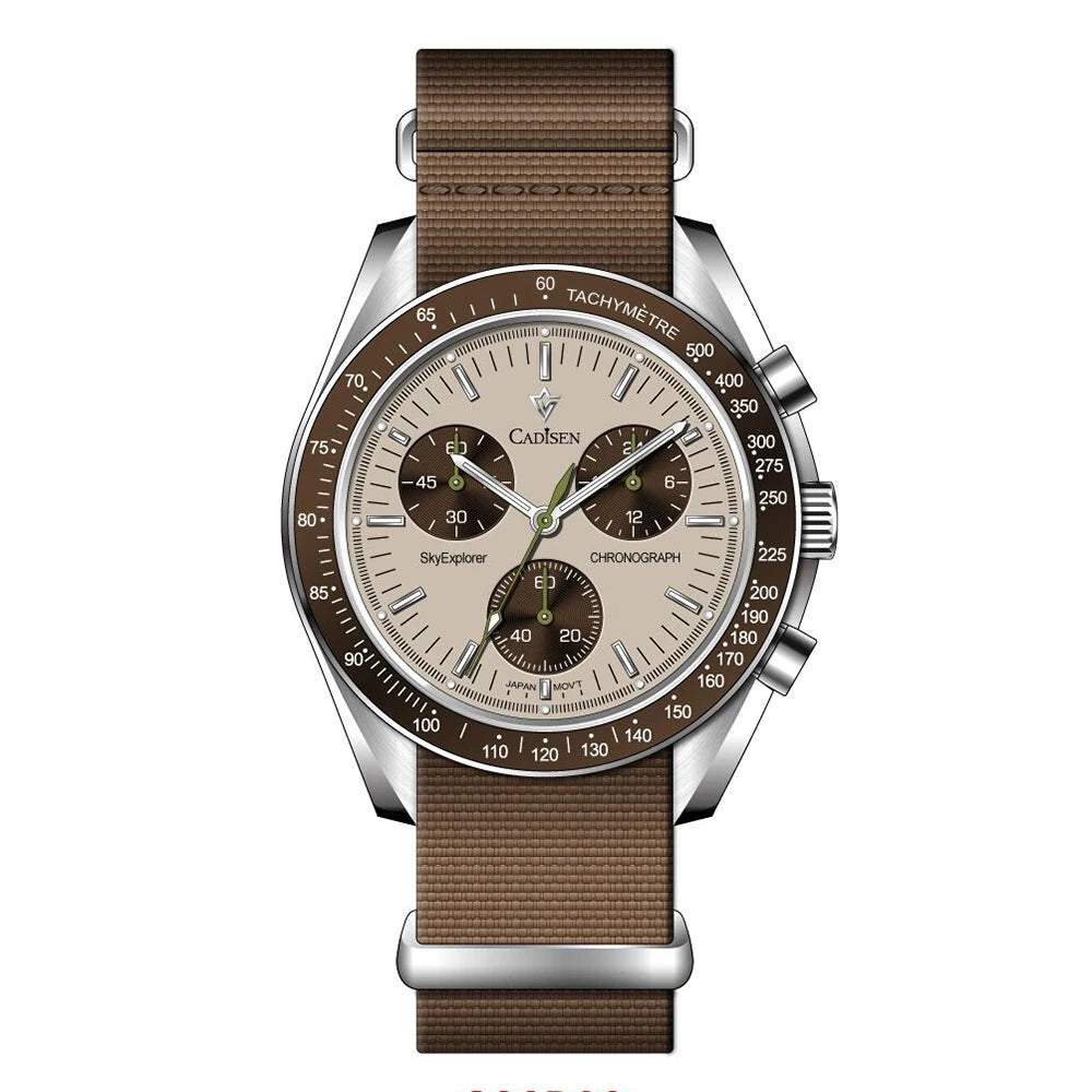 CADISEN VK68 Speed Chrono – Luxury Men’s Quartz Watch