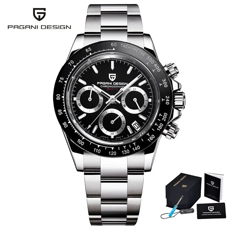 PAGANI DESIGN PD-1644 Chocolate – Men’s Luxury Chronograph Watch
