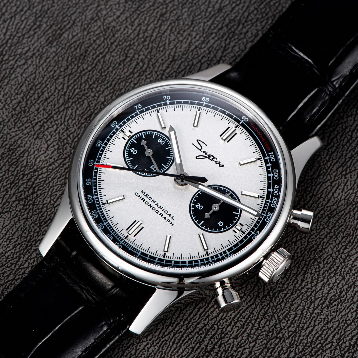Sugess 1963 Panda Chronograph – ST1901 Pilot Edition