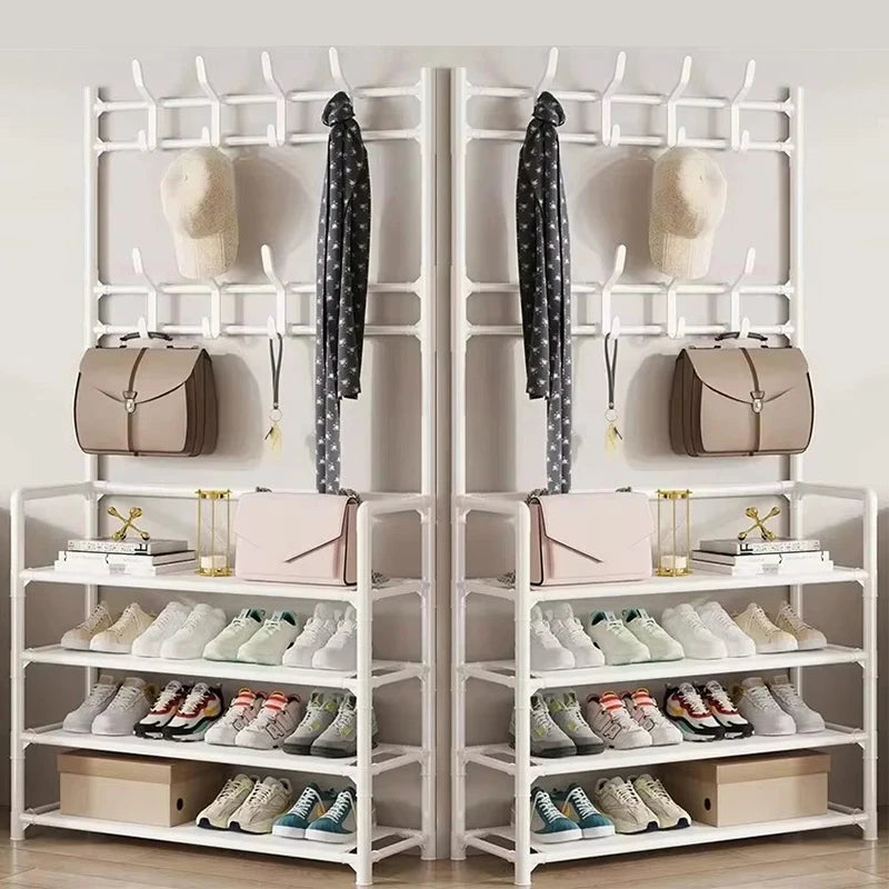 Multi-Layer Clothes & Shoe Rack – Floor Standing