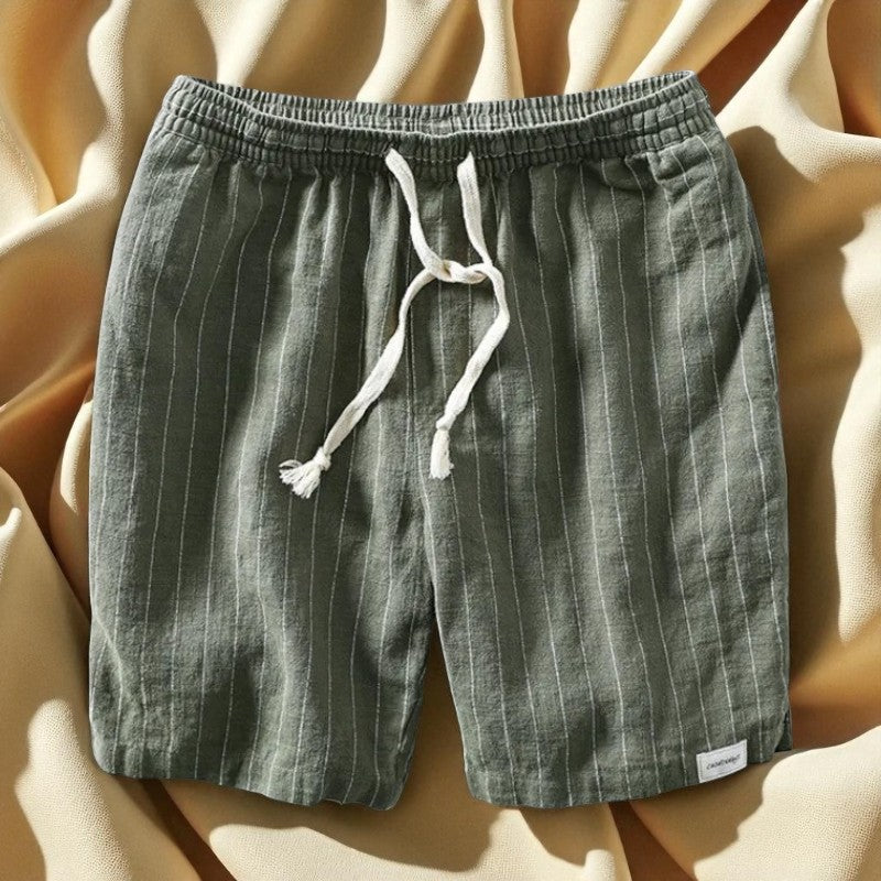 BreezeFlex™ Men’s Cotton-Linen Summer Shorts