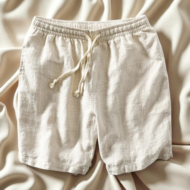 BreezeFlex™ Men’s Cotton-Linen Summer Shorts