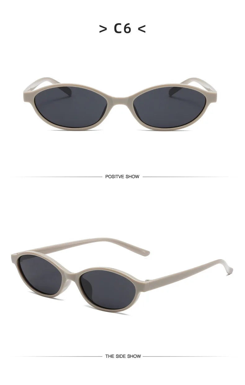 RetroCircle™ Ellipse Sunglasses – Unisex Designer Shades