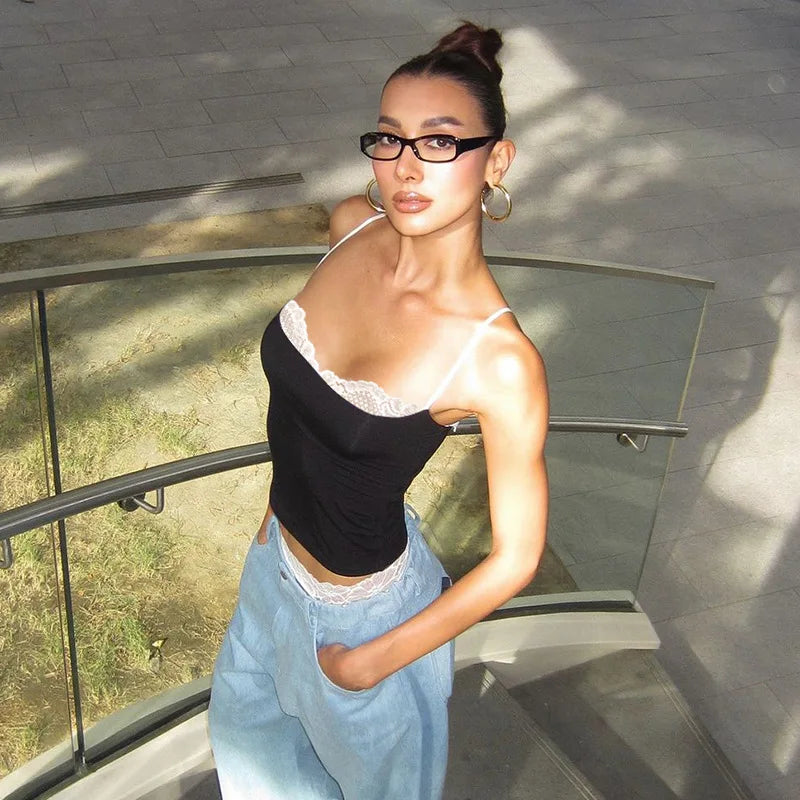 Coquette Muse Lace Top