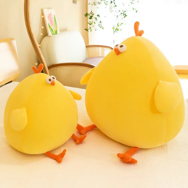 ChubbyCheeks™ Funny Fat Chicken Plush Pillow