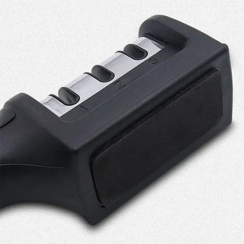 EdgeMaster™ 3-in-1 Kitchen Knife Sharpener – Stainless Steel Multi-Purpose Sharpening Stone