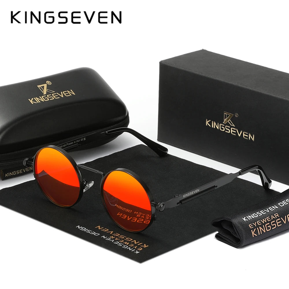 KINGSEVEN Eclipse Series – Polarized Vintage Sunglasses