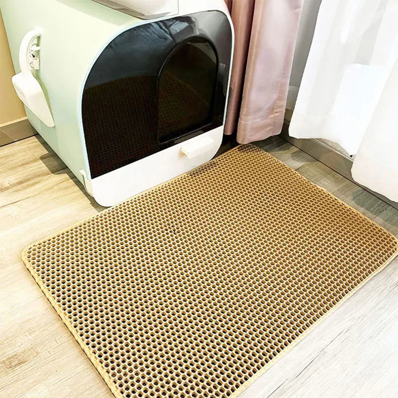 Waterproof Cat Litter Mat – Double Layer