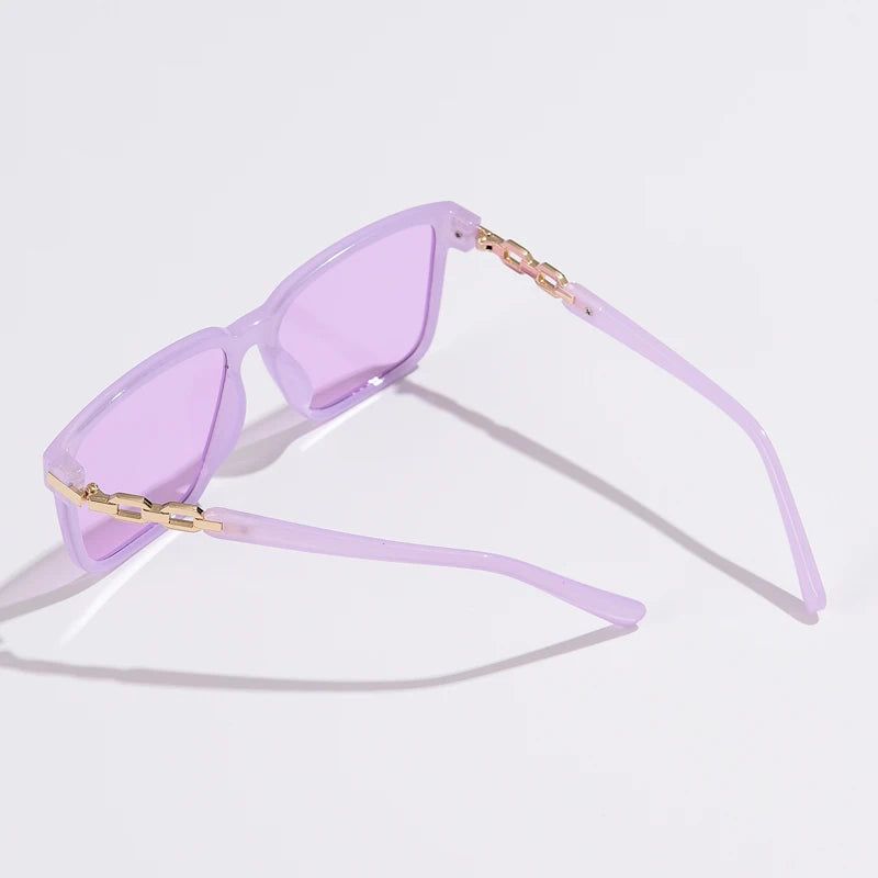 CycleLux™ Women’s Square Sunglasses – Gradient UV400 Fashion Shades