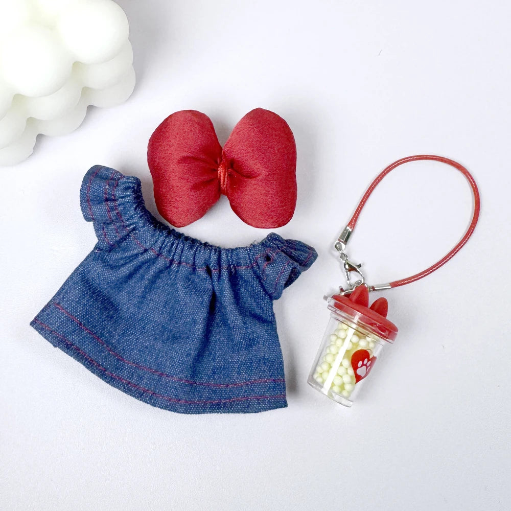 Labubu™ Macaron Plush Doll Outfit Set