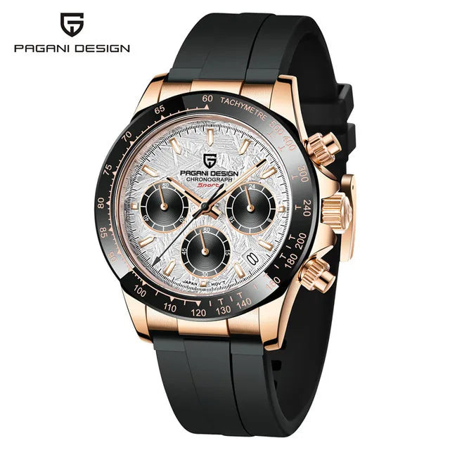PAGANI DESIGN™ V2 40mm Sapphire Quartz Chronograph Watch