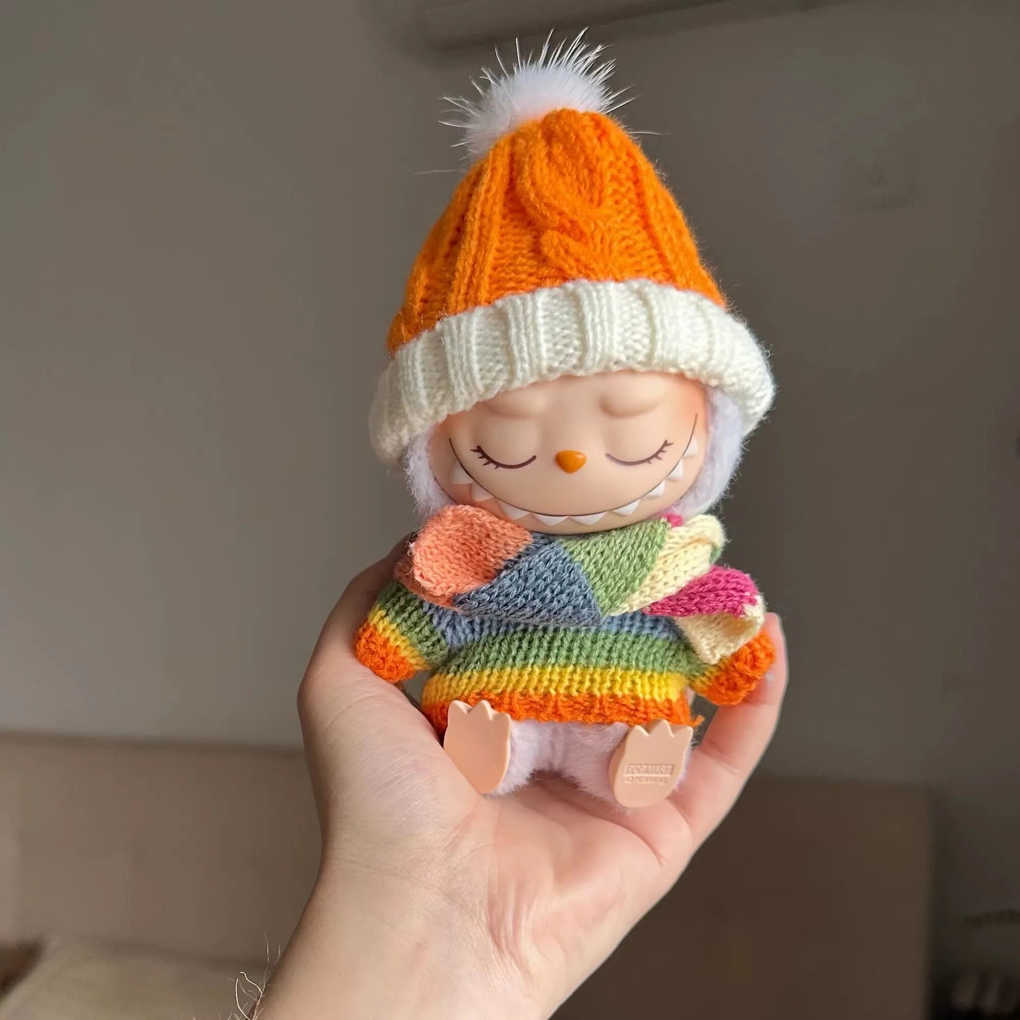 Labubu™ Macaron Plush Doll Outfit Set